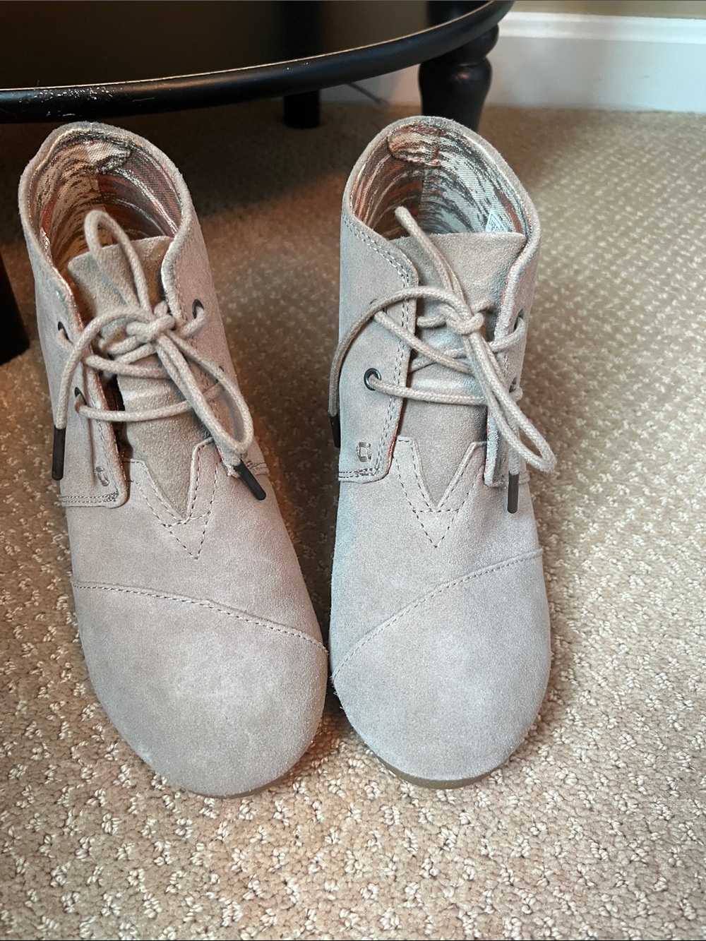 TOMS Desert Wedge Bootie